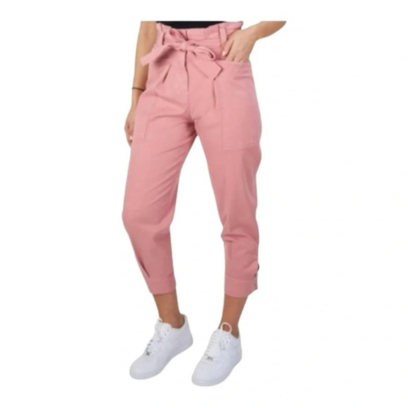 A.L.C. Paperbag Waist Cobolt Pants - Picture 1 of 9